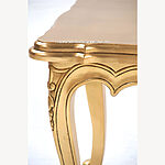 A Gold Leaf Ornate Chateau Style Side Lamp Table 2 - Hampshire Barn Interiors - A Gold Leaf Ornate Chateau Style Side / Lamp Table -