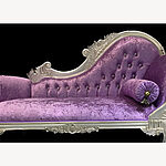 IMG 3946 768x550Silver Leaf Medium Hampshire Chaise In Lavender Crushed Velvet With Crystal Buttoning 2 - Hampshire Barn Interiors - Silver Leaf Medium Hampshire Chaise In Lavender Crushed Velvet With Crystal Buttoning -